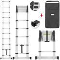 DRABINA TELESKOPOWA ALUMINIOWA przystawna do 320cm do 150 kg