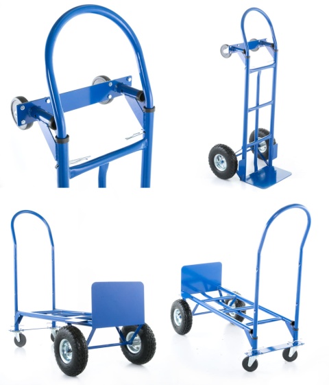 Wózek magazynowy platformowy transportowy / młynarka 2w1 - 250kg