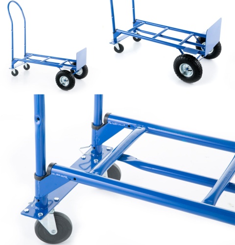 Wózek magazynowy platformowy transportowy / młynarka 2w1 - 250kg