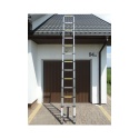 DRABINA TELESKOPOWA ALUMINIOWA przystawna do 380cm do 150 kg