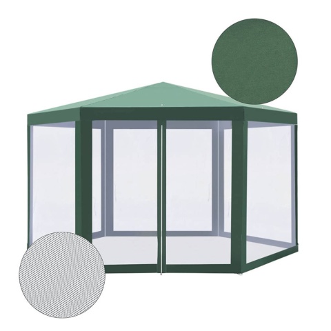 NAMIOT OGRODOWY z moskitierą pawilon 2x2x2m - na jacuzzi basen do 10ft