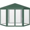 NAMIOT OGRODOWY z moskitierą pawilon 2x2x2m - na jacuzzi basen do 10ft