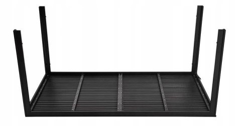 STÓŁ OGRODOWY 6-osobowy 156 x 78 cm na taras / balkon - BRĄZOWY