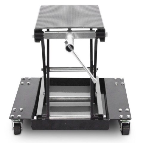 Mobilny podnośnik motocyklowy nożycowy do 500kg grafitowy