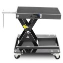 Mobilny podnośnik motocyklowy nożycowy do 500kg grafitowy