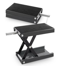 Podnośnik nożycowy korbowy do motocykla 450kg grafitowy