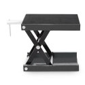 Podnośnik nożycowy korbowy do motocykla 450kg grafitowy