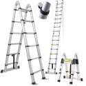 Drabina TELESKOPOWA dwustronna do 5,0m MULTI - UNIWERSALNA