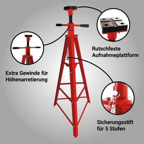 Podpora kobyłka 2T czerwona