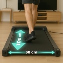 BIEŻNIA DOMOWA elektryczna + poręcz / WALKING PAD treningowy do 10km/h