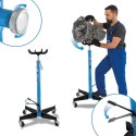 Hydrauliczny podnośnik do skrzyń biegów do 500kg niebieski