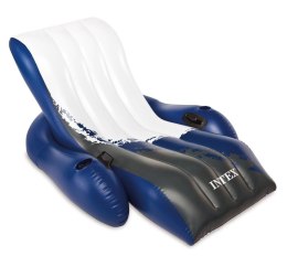 Materac fotel dmuchany wodny plażowy 2w1 180x135 cm INTEX 58868