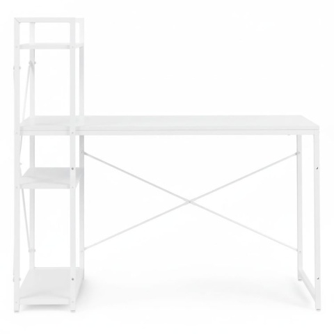 BIURKO Komputerowe / Szkolne 120x60 cm z regałem (3 półki)