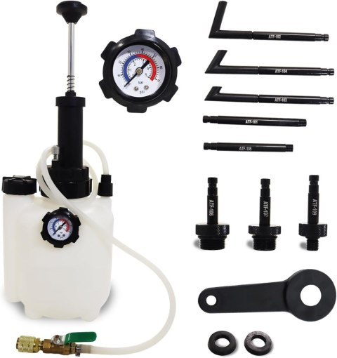 Pompa do wymiany oleju 3L+ adaptery