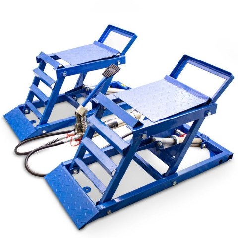 Rampy z podnośnikiem hydraulicznym najazdy samochodowe 2720kg