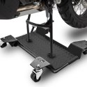Wózek podest manewrowy do motocykli 200kg czarny