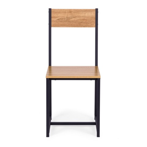 Zestaw komplet mebli stolik 2 krzesła metal MDF ModernHome