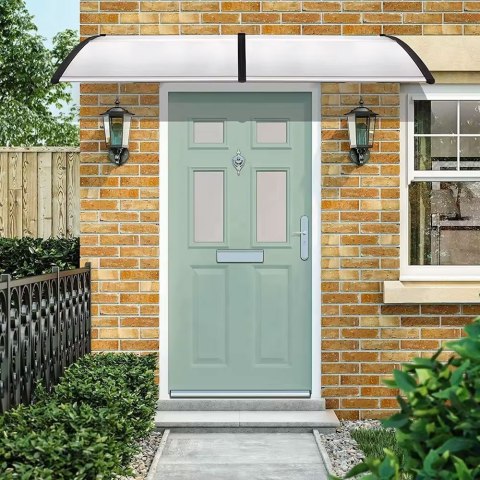 Daszek nad drzwi 120x80 cm zadaszenie osłona poliwęglan MultiGarden