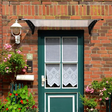 Daszek nad drzwi 150x80 cm zadaszenie osłona poliwęglan MultiGarden