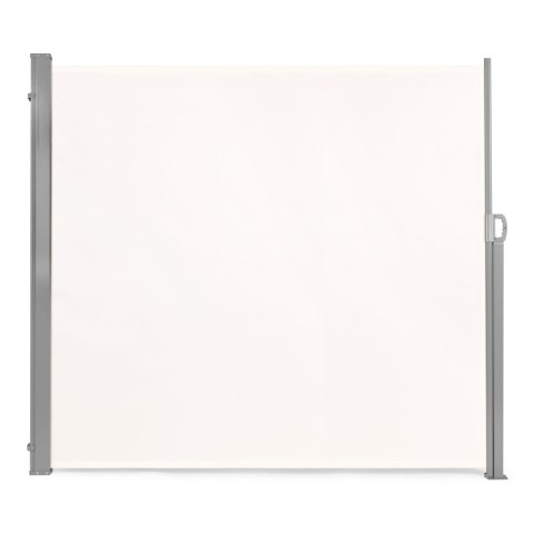 Składana markiza 300x180 cm boczna roleta parawan do ogrodu na taras beżowa MultiGarden