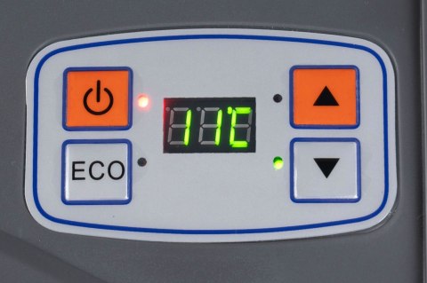 Lodówka turystyczna przenośna samochodowa 29L 220-240V DC12V funkcja grzania wkład gratis grafitowa