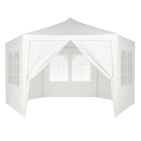 Namiot pawilon ogrodowy handlowy 2x2x2 m z oknami biały MultiGarden
