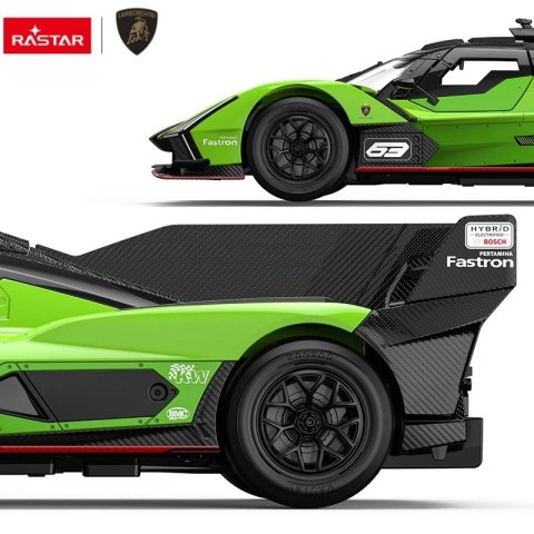 Samochód zdalnie sterowany Lamborghini SC63 LMDH R/C skala 1:14 Rastar 10150