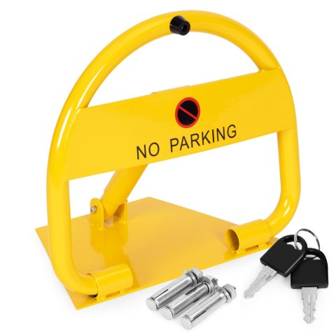 Blokada parkingowa składana zapora na klucz 40 cm