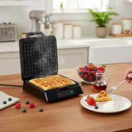 Gofrownica na 4 gofry nieprzywierająca powłoka 1080-1300W KADEN