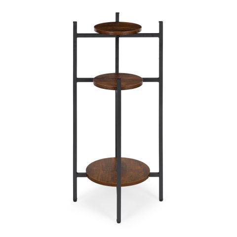 Kwietnik stojący stojak na kwiaty ozdoby 3 poziomy loft ModernHome