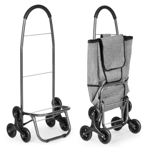 Wózek na zakupy torba 33 litry potrójne koła dodatkowe kieszenie ModernHome