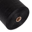 Agrowłóknina czarna agrotkanina UV 150g mata antychwastowa 1,6x20m kołki MulltiGarden