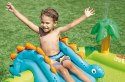 Basen dmuchany dla dzieci wodny plac zabaw z dinozaurami zjeżdżalnia fontanna INTEX 57166