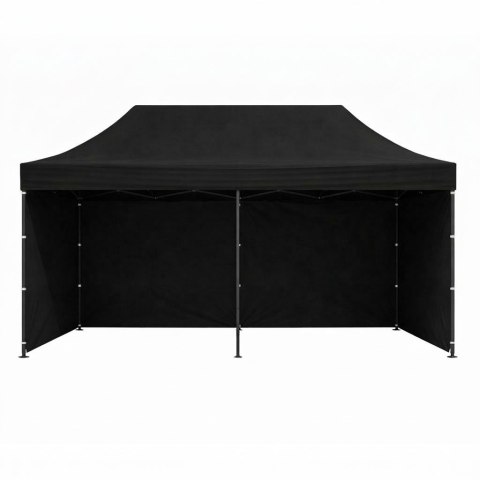 Pawilon ogrodowy eventowy automatyczny samorozkładalny namiot 3x6 m czarny MultiGarden