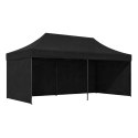 Pawilon ogrodowy eventowy automatyczny samorozkładalny namiot 3x6 m czarny MultiGarden