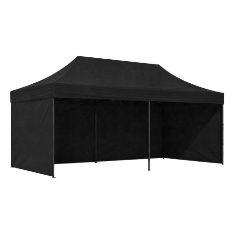 Pawilon ogrodowy eventowy automatyczny samorozkładalny namiot 3x6 m czarny MultiGarden
