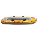 Ponton dmuchany Challenger 3 3-osobowy pompka 2 wiosła INTEX 66313