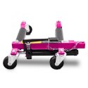 Wózek manewrowy hydrauliczny pod koła 4 sztuki magenta