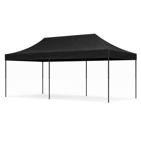 PAWILON Handlowy Ogrodowy Eventowy 3x6m AUTOMATYCZNY - CZARNY