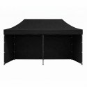 PAWILON Handlowy Ogrodowy Eventowy 3x6m AUTOMATYCZNY - CZARNY