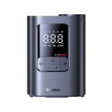 Kompresor bezprzewodowy 3 końcówki 150PSI 26 l/min 82W - czarny