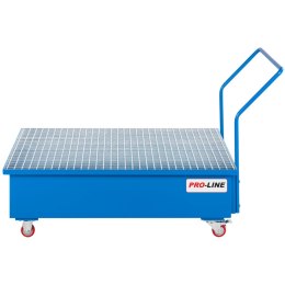 Wanna ociekowa wychwytowa pod 2 beczki PRO-LINE 1210x810x981mm mobilna