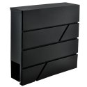 Skrzynka na listy S6238 - czarna