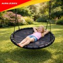 Huśtawka bocianie gniazdo 100 cm czarna