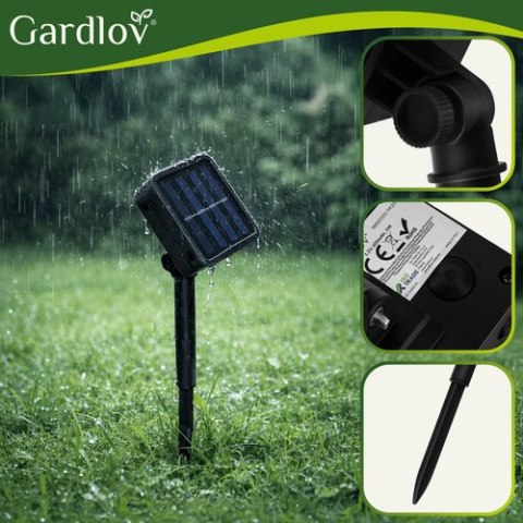 Lampa ogrodowa solarna- flaming Gardlov 21151
