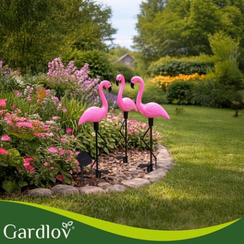 Lampa ogrodowa solarna- flaming Gardlov 21151