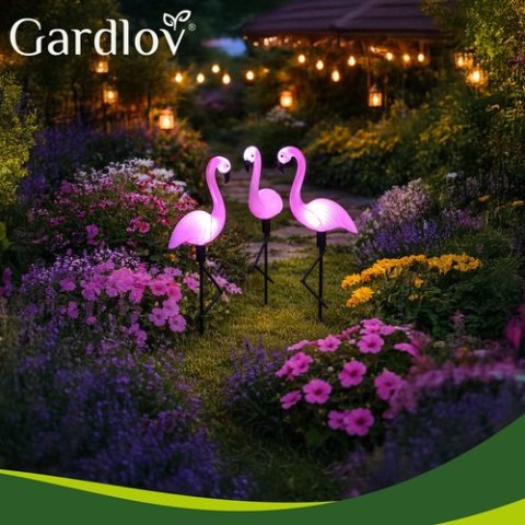 Lampa ogrodowa solarna- flaming Gardlov 21151