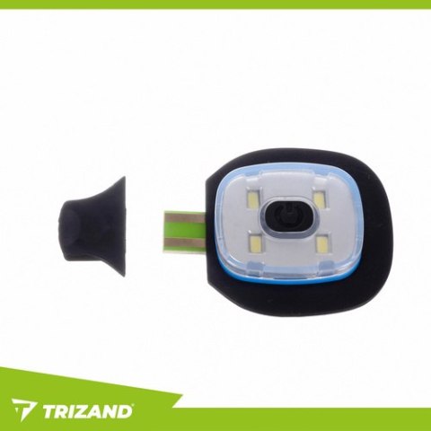 Czapka zimowa z latarką- żółta Trizand 22664