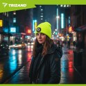 Czapka zimowa z latarką- żółta Trizand 22664