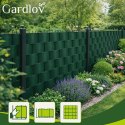 Taśma ogrodzeniowa 19cmx35m 450g/m2 zielona 23699